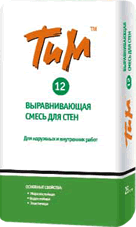 Выравнивающая смесь для стен Тим №12