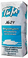 Штукатурка машинного нанесения Тим №24